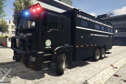 LSPD Mobile Command Post for Emergency Brickade